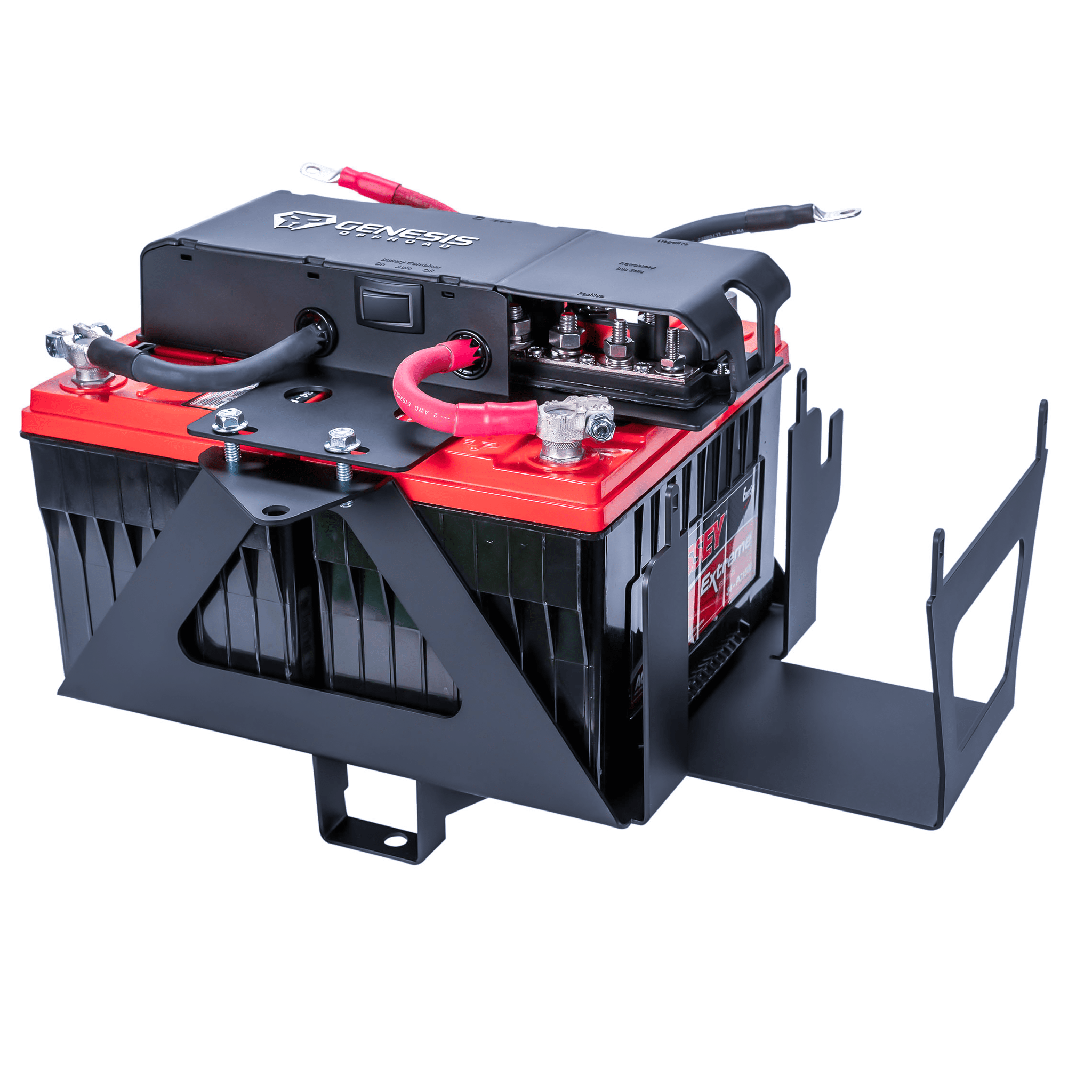 2007 - 2018 Jeep Wrangler JK Dual Battery Kit - Genesis Offroad
