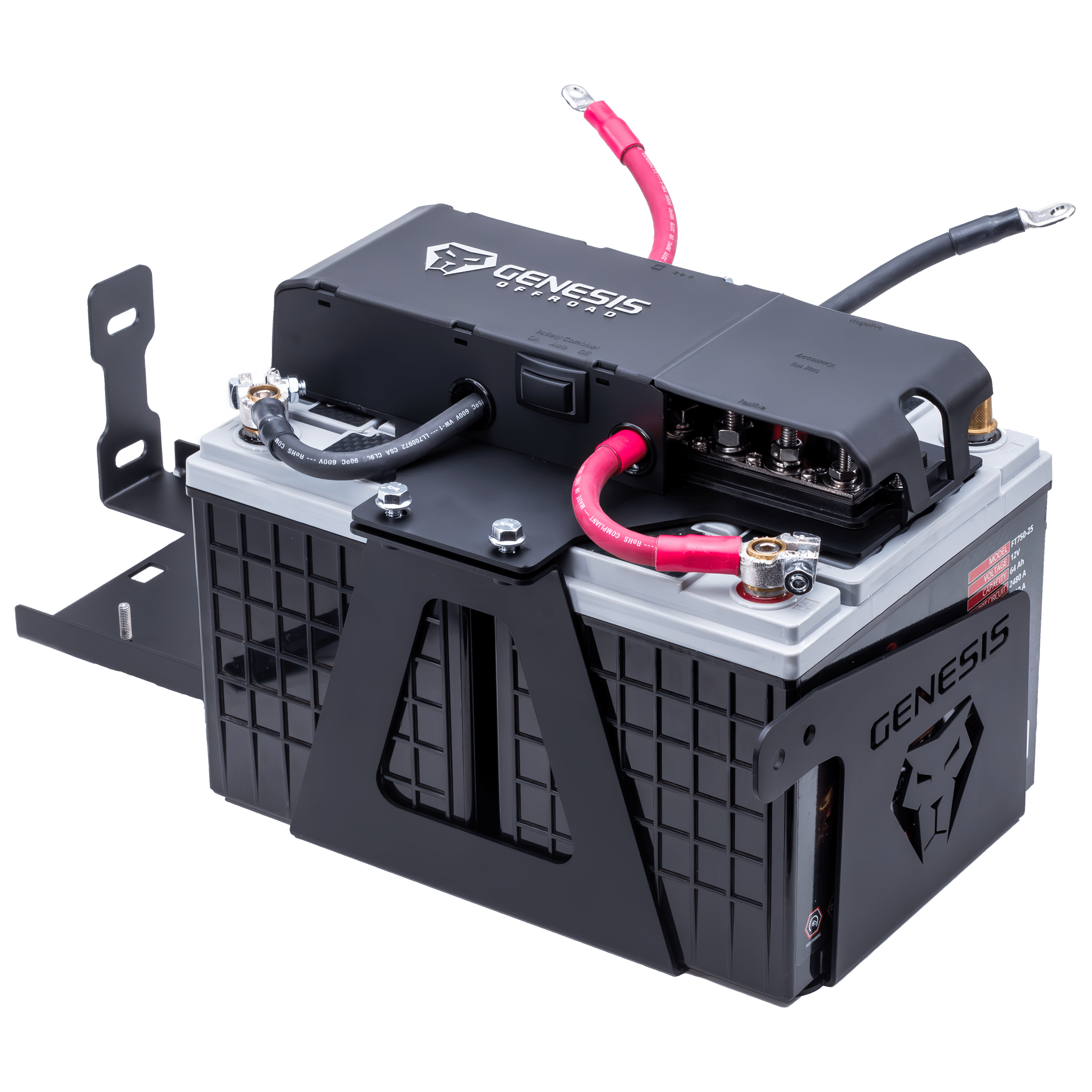 2020+ Gas Gladiator Dual Battery Kit - Genesis Offroad