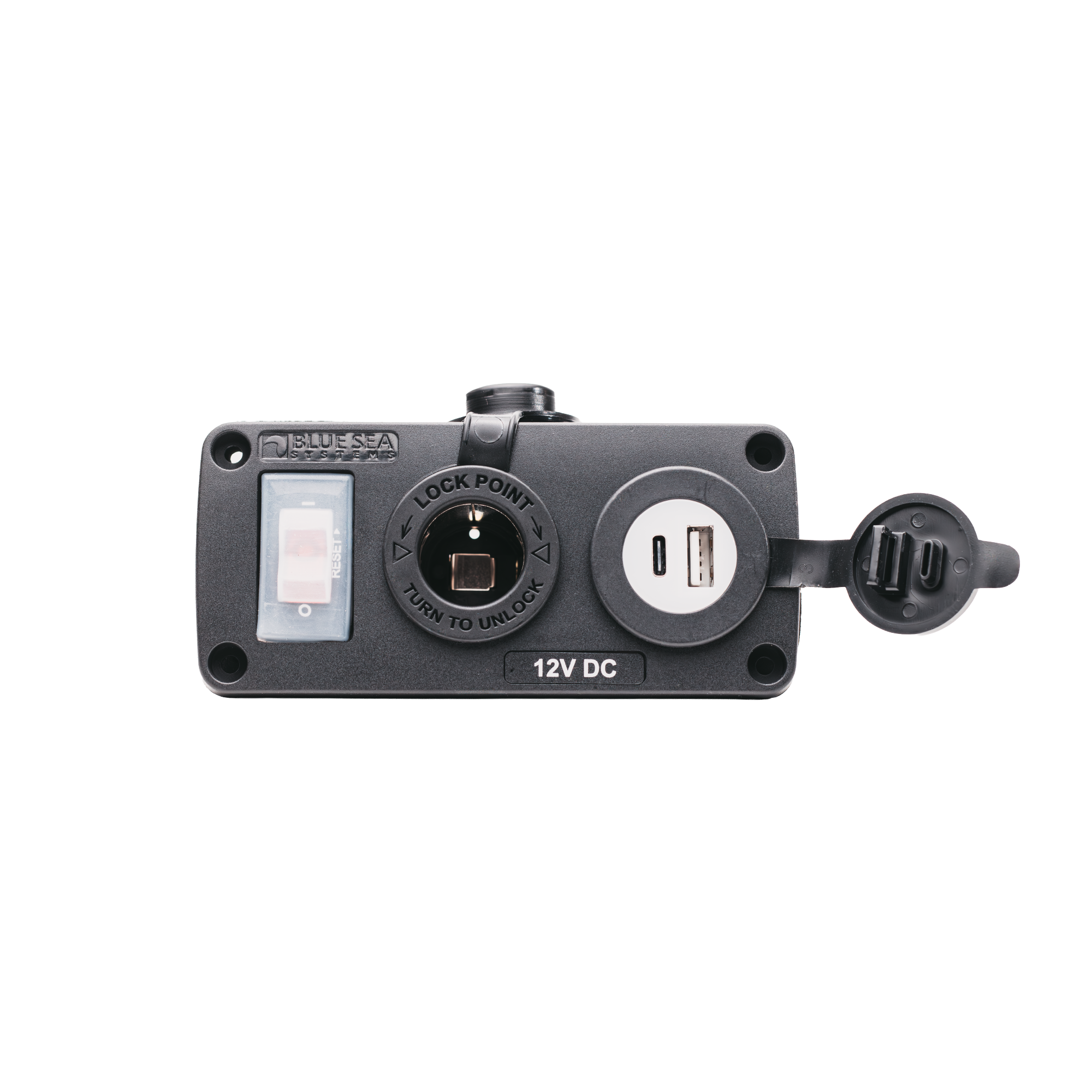 Two Socket Accessory Panel