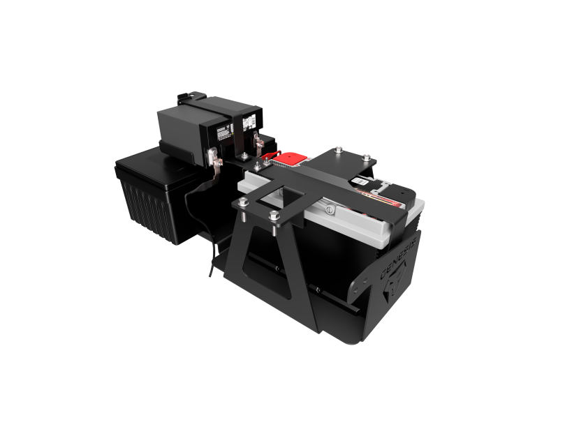 Open Box Jeep JL / JT Stock Battery Relocation Kit