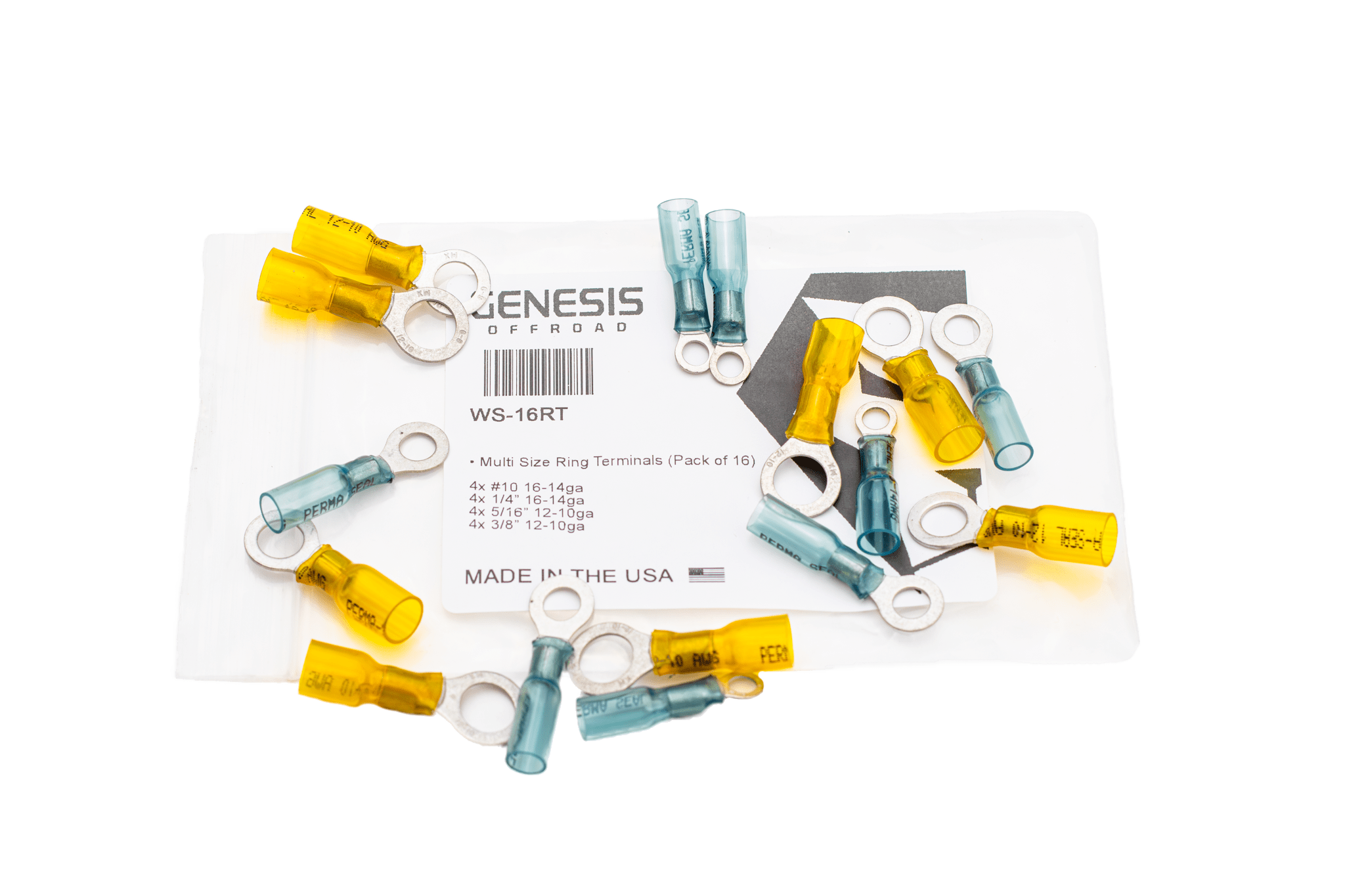 Multi - Size Ring Terminals - Genesis Offroad