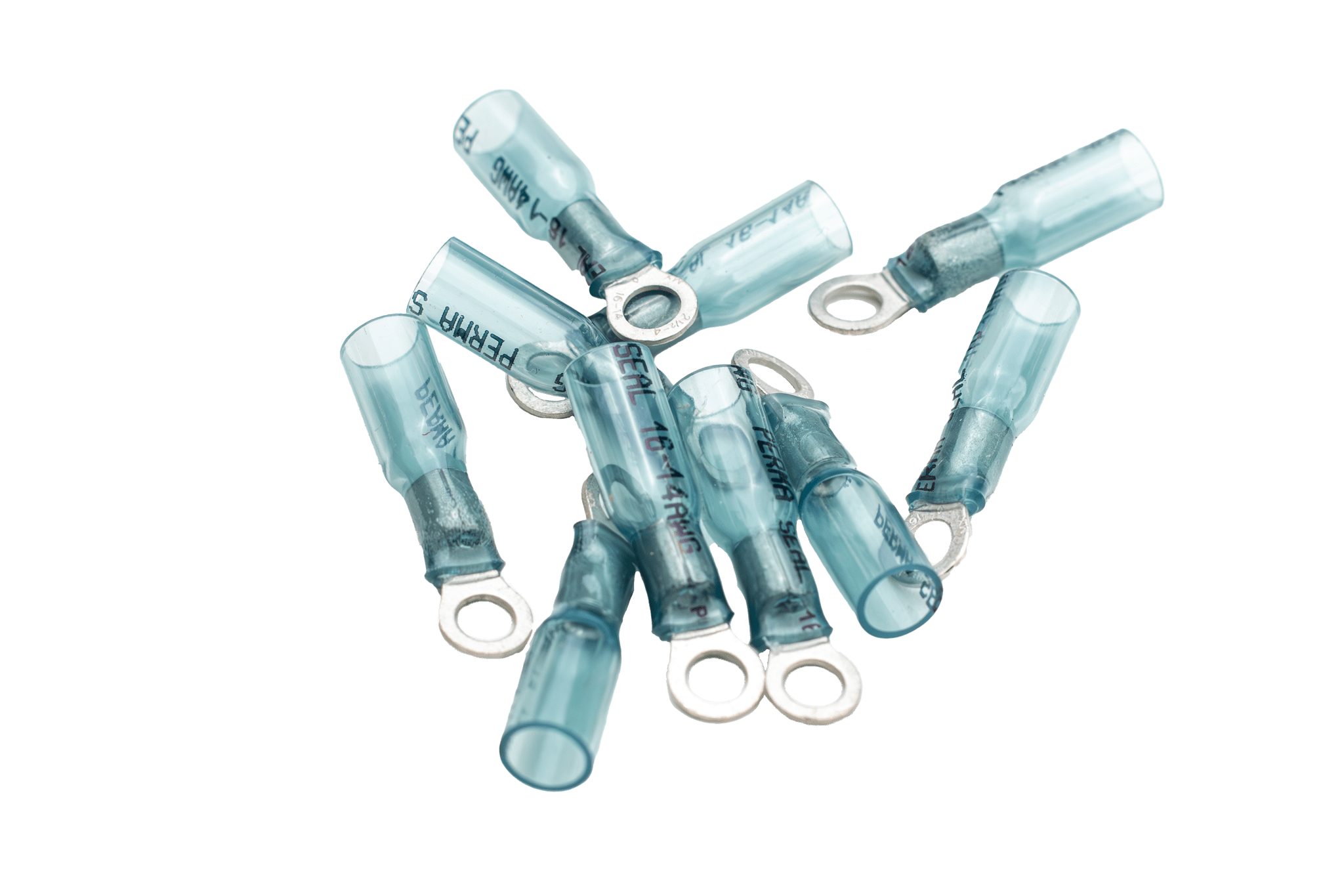 14 - 16 Gauge Ring Terminals, Pack of 10 - Genesis Offroad