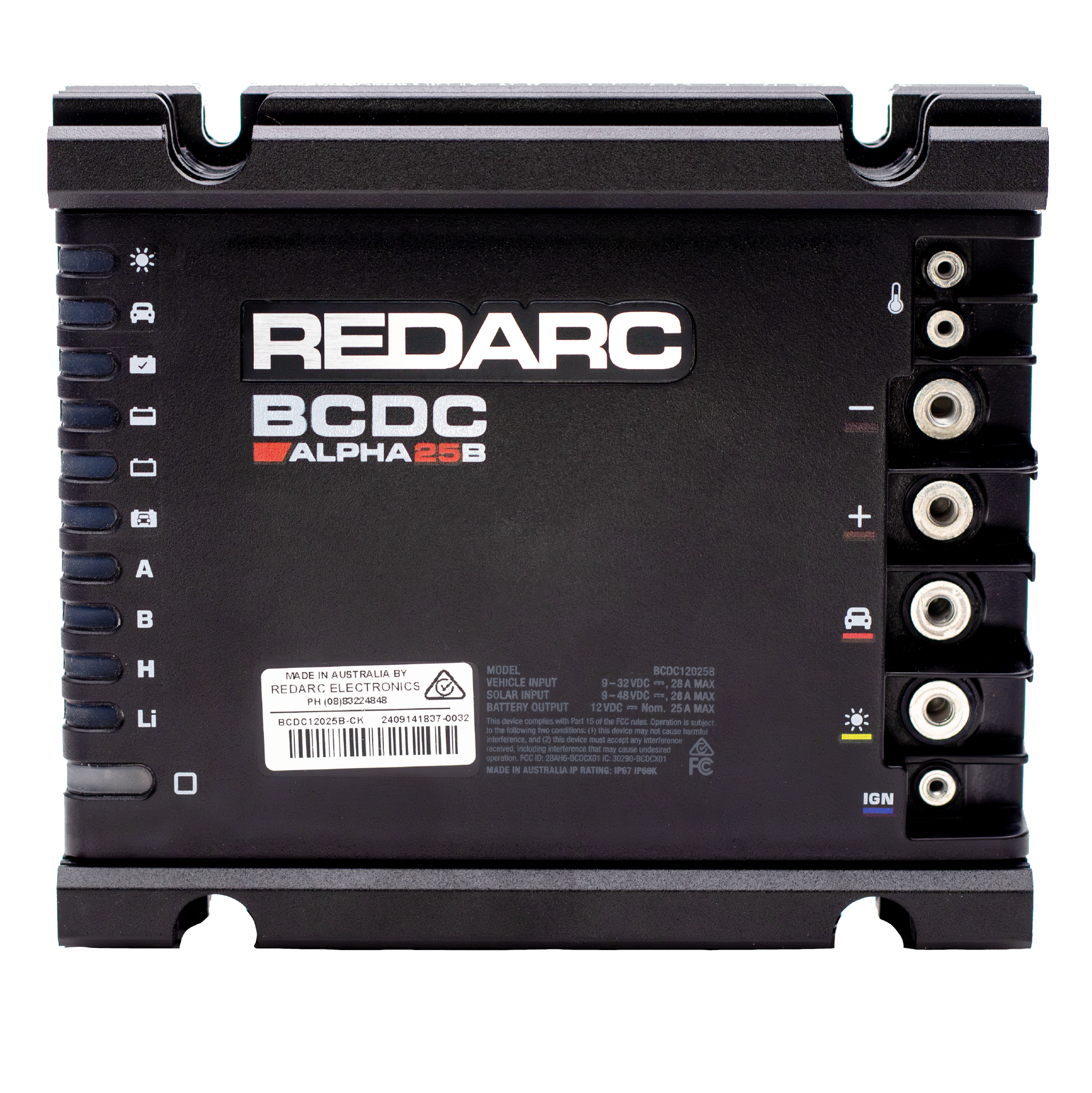 Redarc Alpha 25A DC Battery Charger