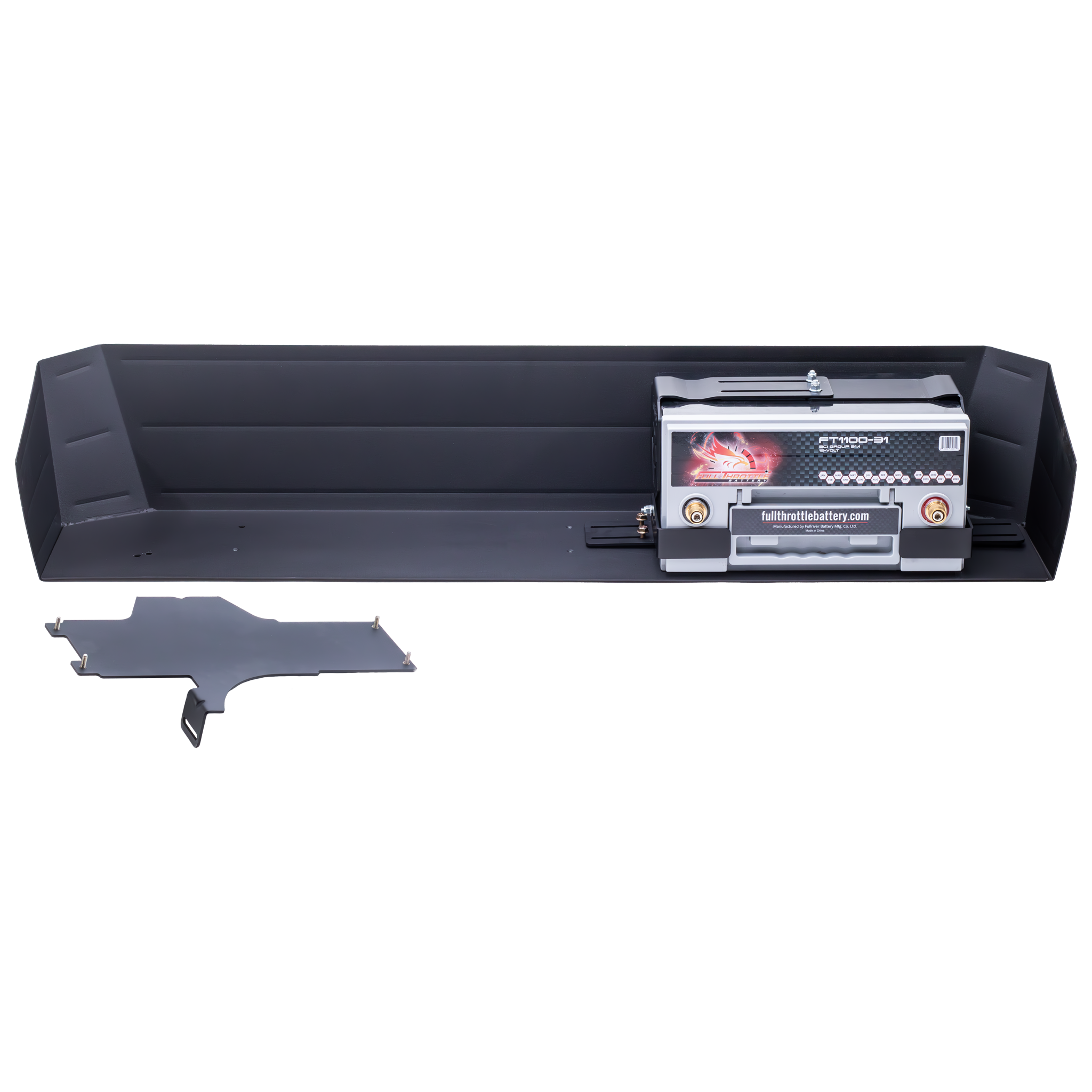 2021+ Diesel Gladiator Dual Battery System - Under Hood