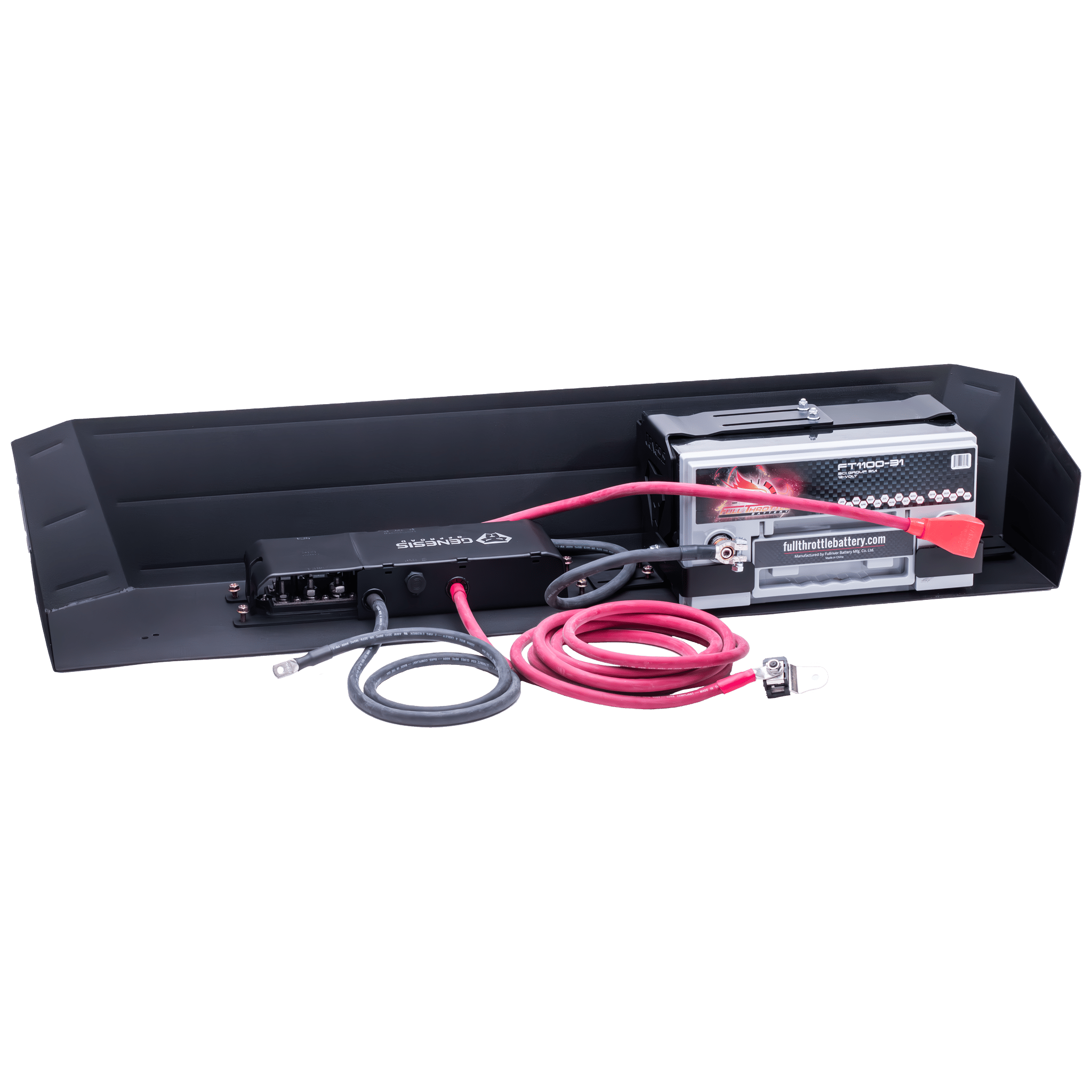 2021+ Diesel Gladiator Dual Battery Kit - Under Seat - Genesis Offroad