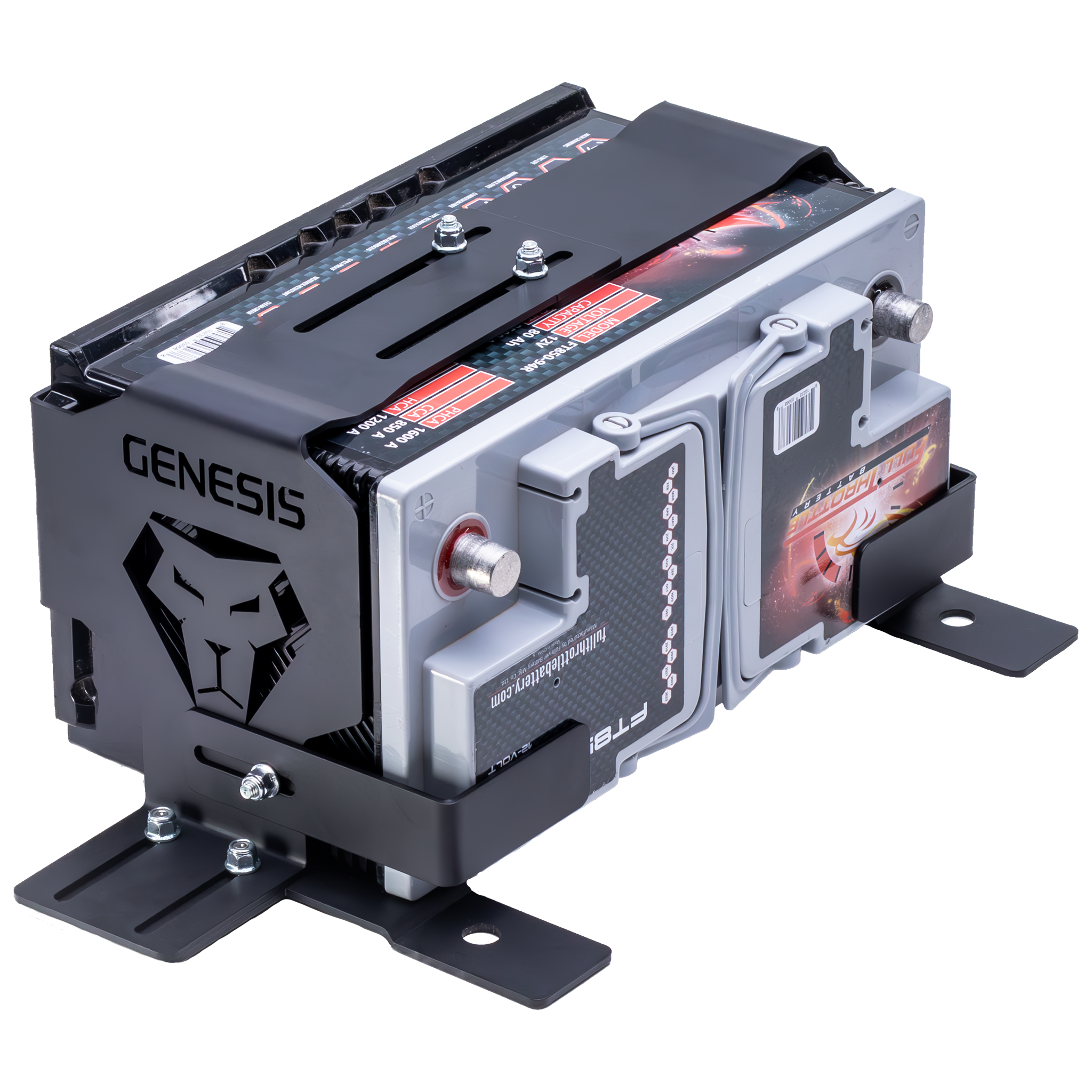 2020-2023 Diesel Wrangler Dual Battery Kit - Under Hood