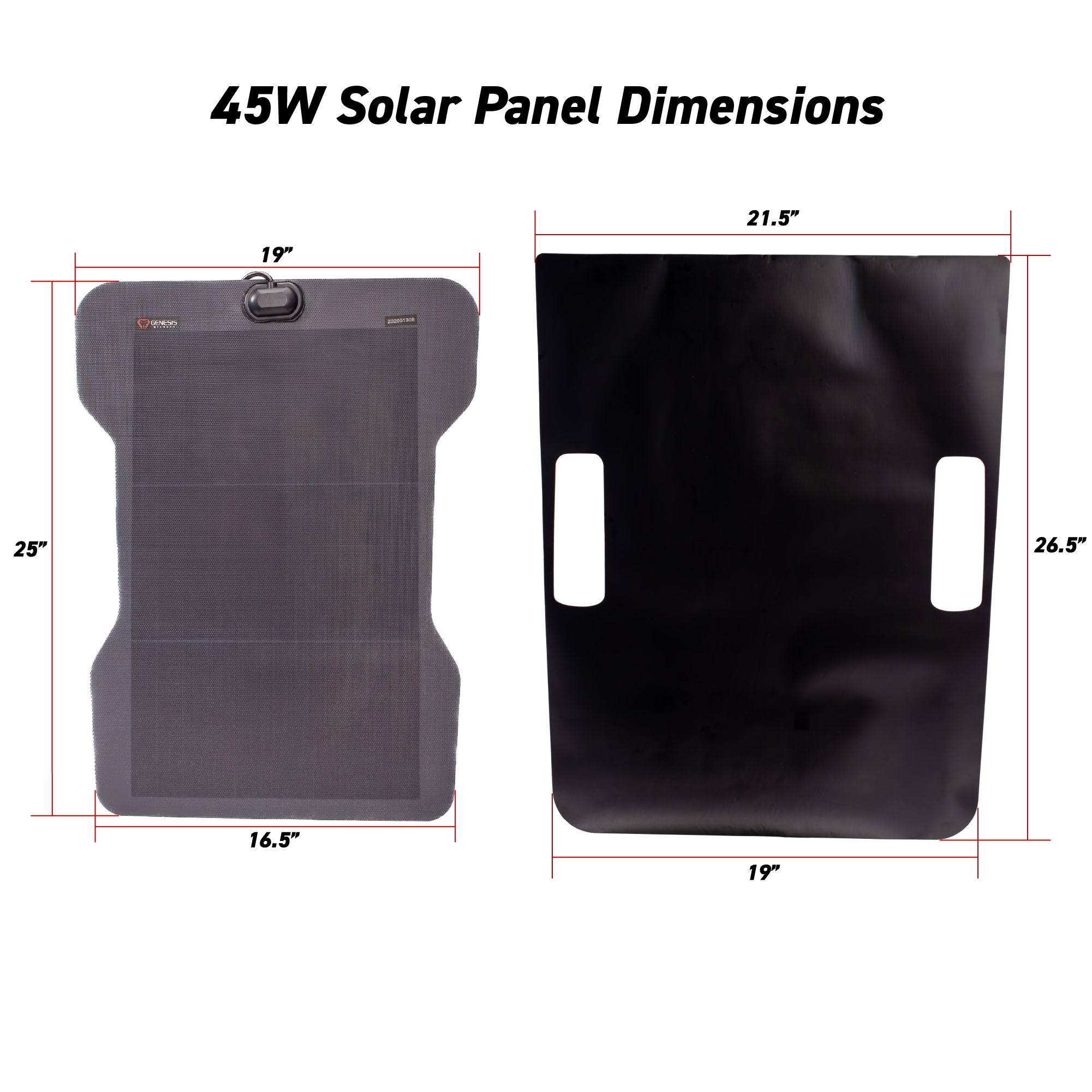 45W Hood Solar Panel