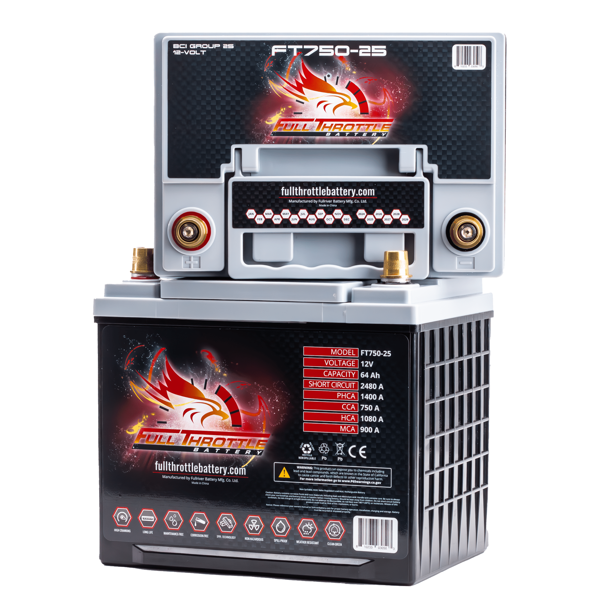 2 Full River Group 25 Batteries ($329.39 each) - Genesis Offroad