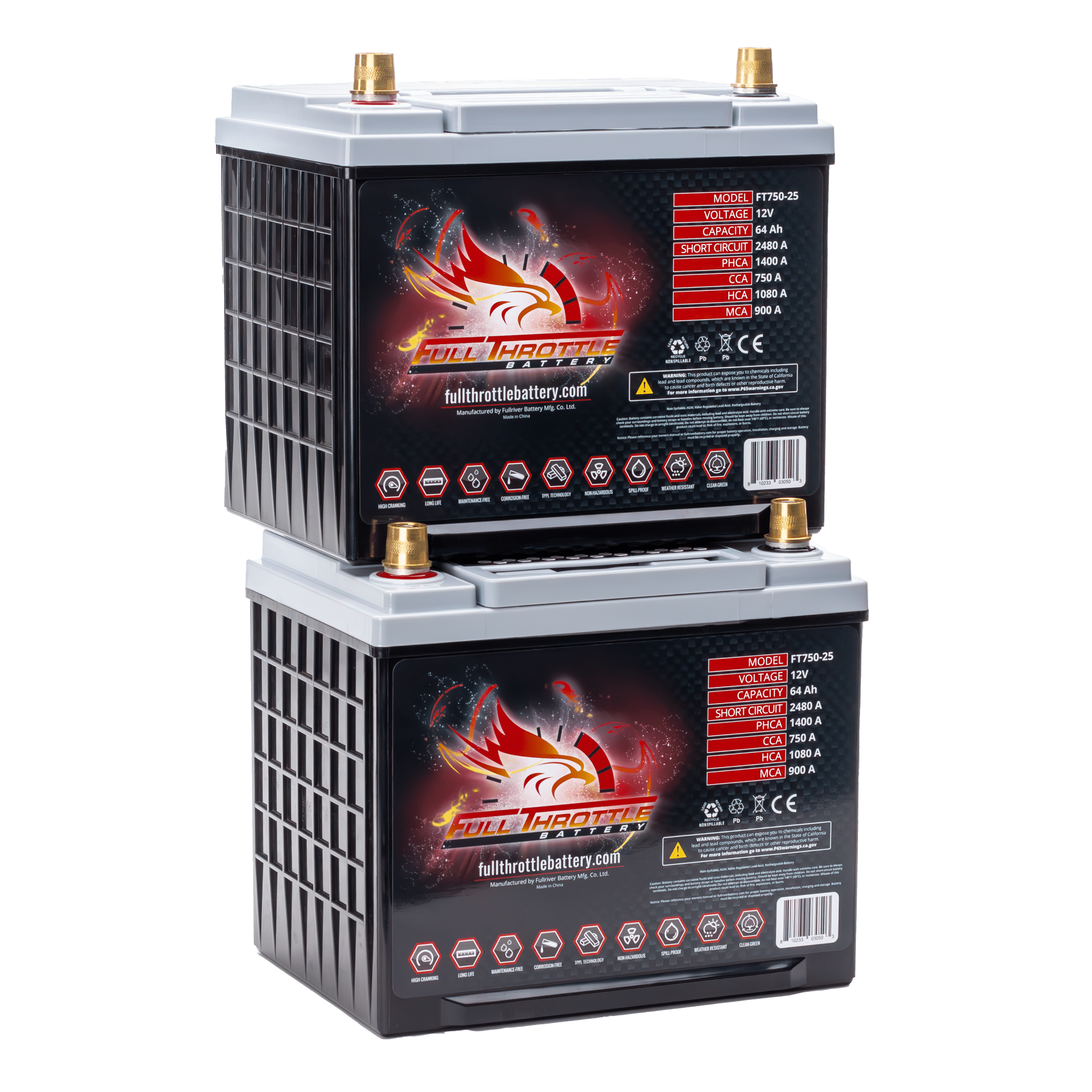 2 Full River Group 25 Batteries ($329.39 each) - Genesis Offroad