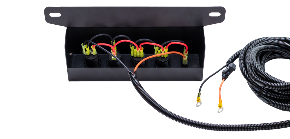 2007-2018+ Jeep Wrangler Outlet Box