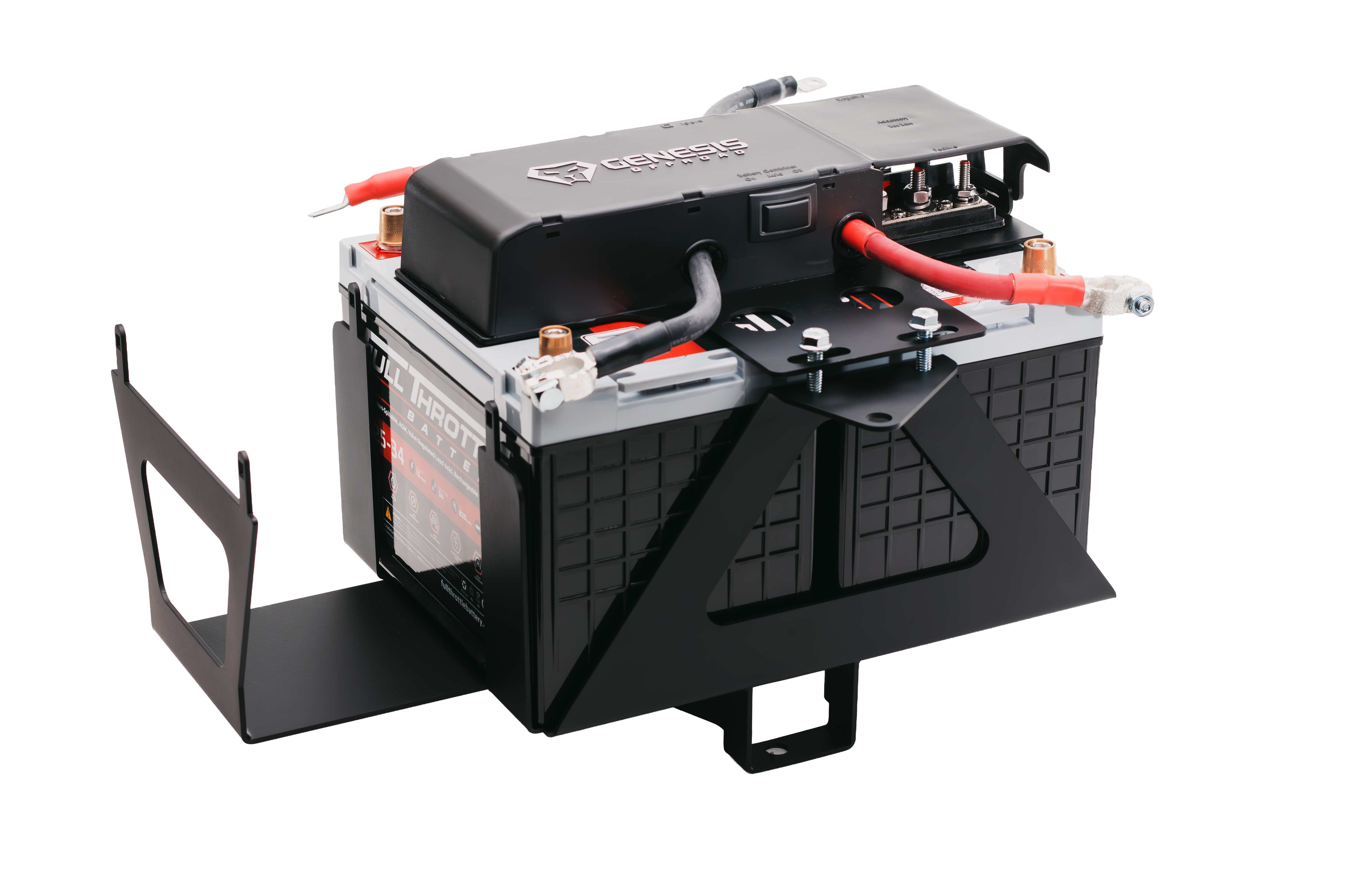 2007-2018 Jeep Wrangler JK Right Hand Drive Dual Battery Kit - Gen 3