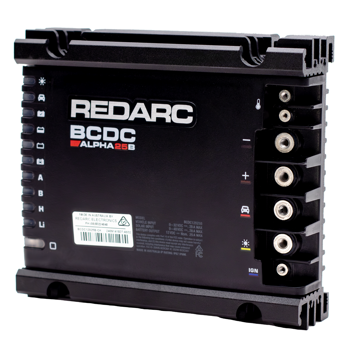 REDARC BCDC Alpha 25A DC Battery Charger